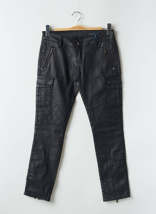 Pantalon slim negru TEDDY SMITH femeie