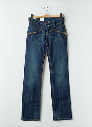 Blugi cu croială dreaptă albastru LEVIS femeie