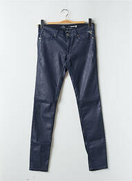 Blugi skinny elasticitate talie joasă albastru REPLAY femeie