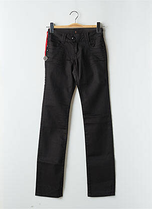 Blugi cu croială dreaptă negru STONE AGED femeie