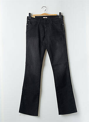 Blugi bootcut elasticitate talie joasă negru WRANGLER femeie