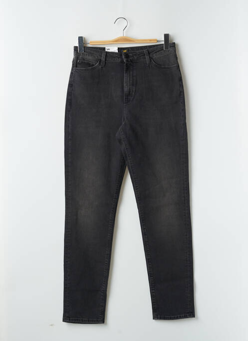 Blugi cu croială dreaptă negru LEE femeie