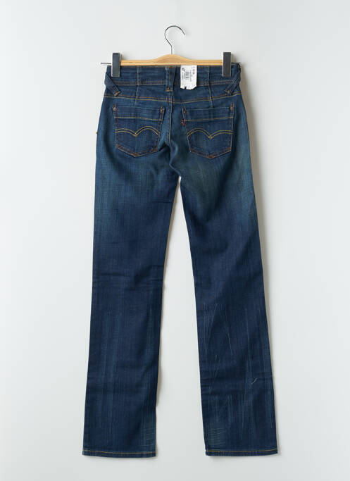 Blugi cu croială dreaptă albastru LEVIS femeie