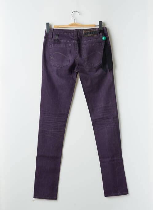 Blugi cu croială slim violet ONE GREEN ELEPHANT femeie