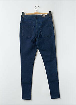 Blugi skinny țesătură brută talie înaltă albastru CHEAP MONDAY femeie