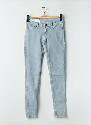 Blugi skinny elasticitate talie joasă albastru CHEAP MONDAY femeie