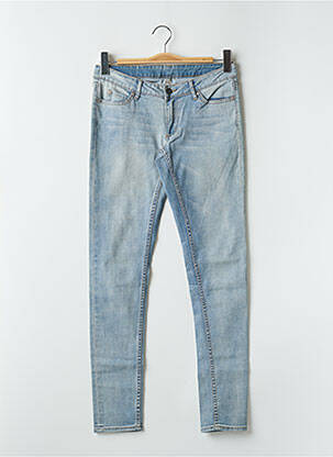 Blugi cu croială slim albastru CHEAP MONDAY femeie