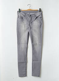 Blugi cu croială slim talie joasă talie joasă gri CHEAP MONDAY femme