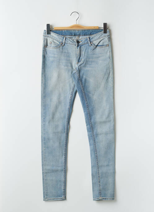 Blugi cu croială slim albastru CHEAP MONDAY femeie