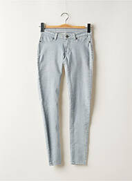 Blugi skinny elasticitate talie joasă albastru CHEAP MONDAY femme