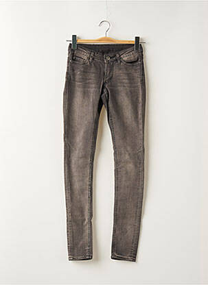 Blugi skinny elasticitate talie joasă gri CHEAP MONDAY femeie