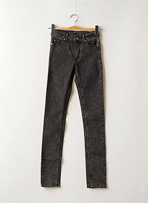 Blugi skinny elasticitate talie joasă negru CHEAP MONDAY femeie