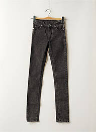Blugi skinny elasticitate talie joasă negru CHEAP MONDAY femeie