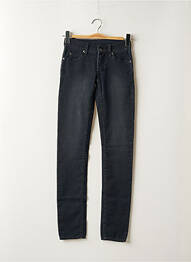 Blugi skinny elasticitate talie joasă albastru CHEAP MONDAY femme