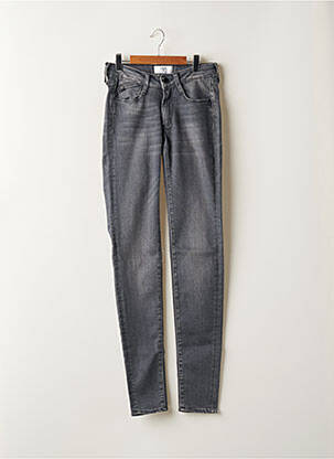 Blugi cu croială slim gri LE TEMPS DES CERISES femeie