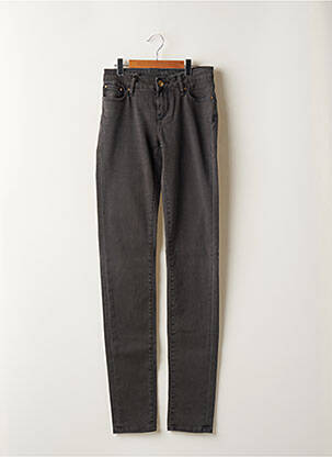 Blugi cu croială slim gri SCHOOL RAG femeie