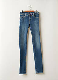 Blugi skinny elasticitate talie joasă albastru TEDDY SMITH femeie