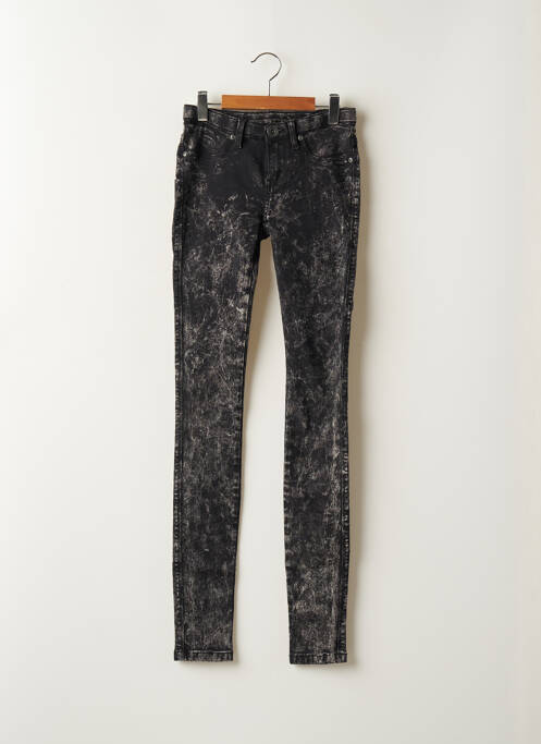 Blugi skinny elasticitate talie joasă negru DR DENIM femme