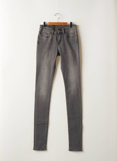 Blugi cu croială slim gri deschis SCHOOL RAG femeie