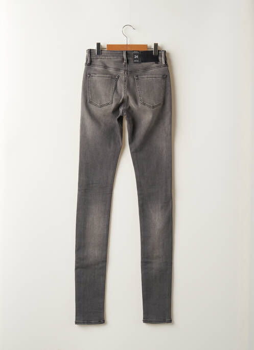 Blugi cu croială slim gri deschis SCHOOL RAG femeie