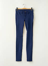 Pantalon slim buzunare albastru DR DENIM femeie