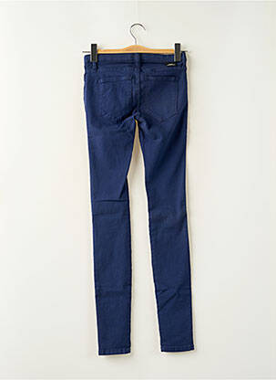 Pantalon slim buzunare albastru DR DENIM femeie