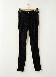 Pantalon slim buzunare negru DR DENIM femeie