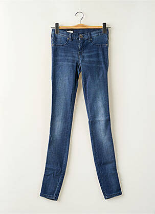Blugi skinny elasticitate talie joasă albastru DR DENIM femeie