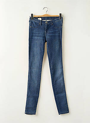 Blugi skinny elasticitate talie joasă albastru DR DENIM femeie