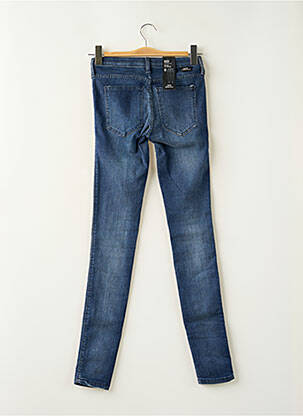 Blugi skinny elasticitate talie joasă albastru DR DENIM femeie