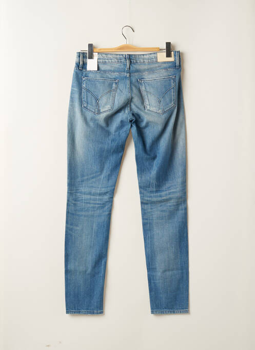 Blugi cu croială slim albastru CALVIN KLEIN femeie