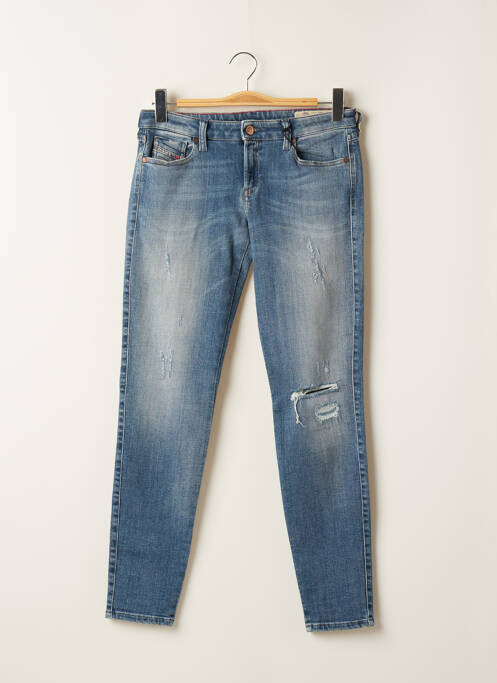 Blugi cu croială slim albastru DIESEL femeie