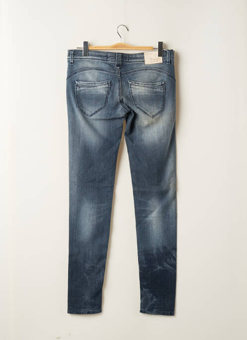 Blugi cu croială slim albastru FIVE PM femeie