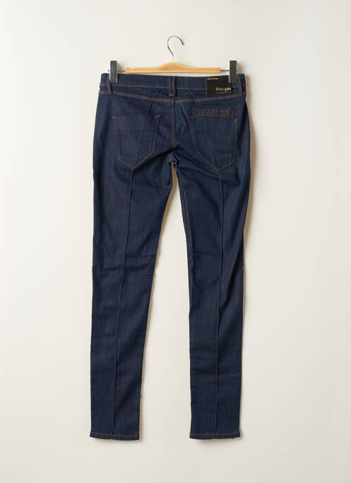 Blugi cu croială slim țesătură brută mărime normală albastru FIVE PM femme