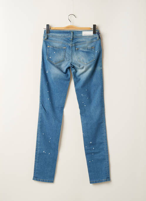 Blugi cu croială slim albastru FREE SOUL femeie