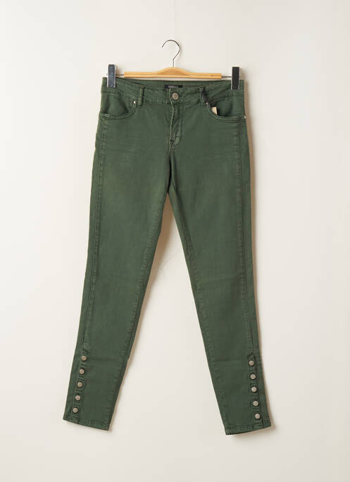 Blugi cu croială slim verde HEARTLESS JEANS femeie