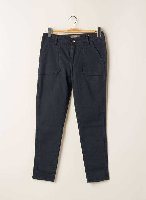 Pantalon slim albastru ICHI femeie