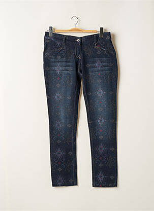 Blugi cu croială slim albastru KAPORAL femeie