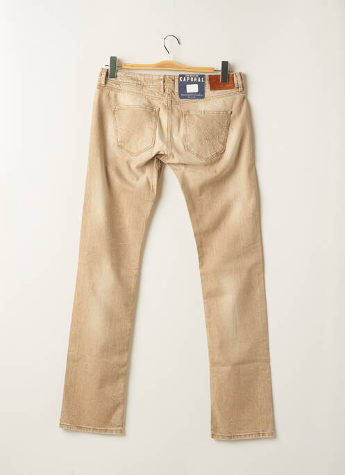 Blugi cu croială slim bej KAPORAL femeie