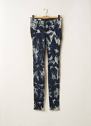 Blugi skinny elasticitate talie joasă albastru DR DENIM femeie