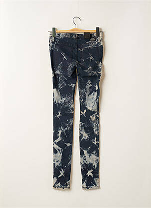 Blugi skinny elasticitate talie joasă albastru DR DENIM femeie