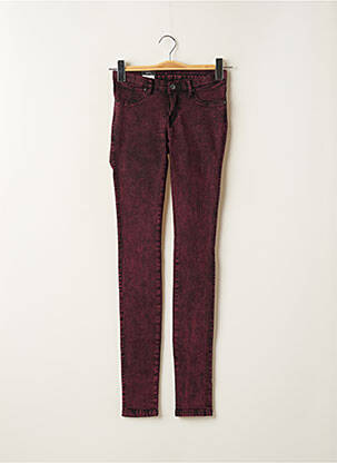 Blugi skinny elasticitate talie joasă roz DR DENIM femeie