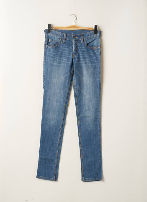 Blugi cu croială slim albastru CHEAP MONDAY femeie