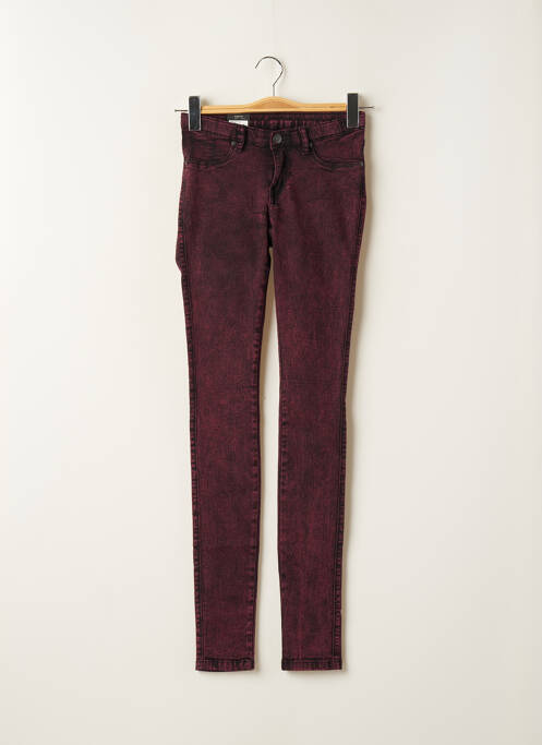 Blugi skinny elasticitate talie joasă roz DRDENIM femme