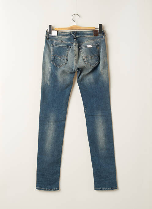 Blugi cu croială slim albastru REPLAY femeie