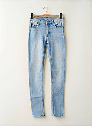 Blugi cu croială slim albastru CHEAP MONDAY femeie