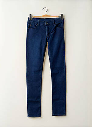 Blugi cu croială slim albastru CHEAP MONDAY femeie