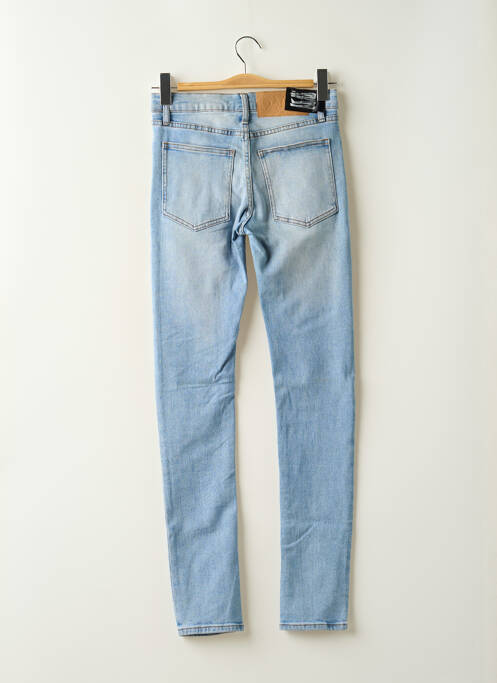 Blugi cu croială slim albastru CHEAP MONDAY femeie