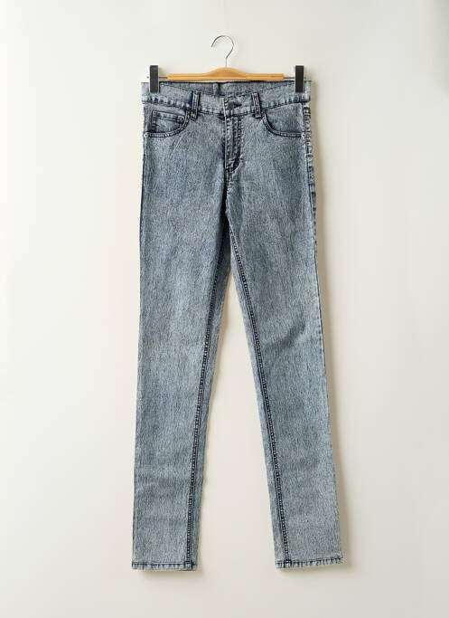 Blugi cu croială slim albastru CHEAP MONDAY femeie