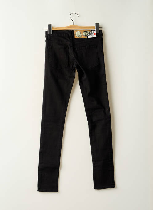 Blugi cu croială slim negru CHEAP MONDAY femeie